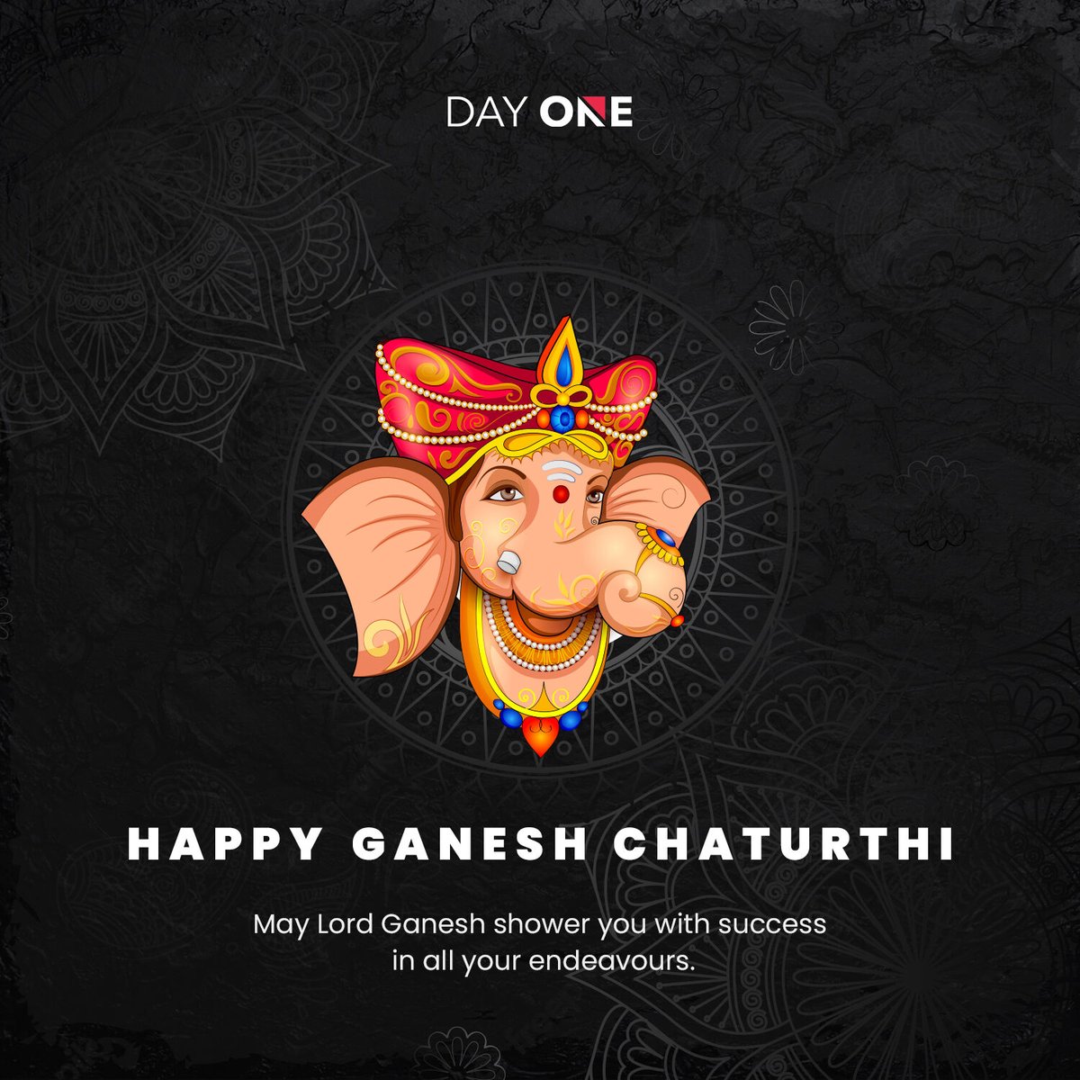 Day One Team wishes you all a Happy Ganesh Chaturthi 2022! #ganeshchaturthi #ganeshchaturthi2022 #festival #appdevelopment #dayone #dayonetech #appdevelopmentcompany #fintech #fintechapp #traveltech #edtech