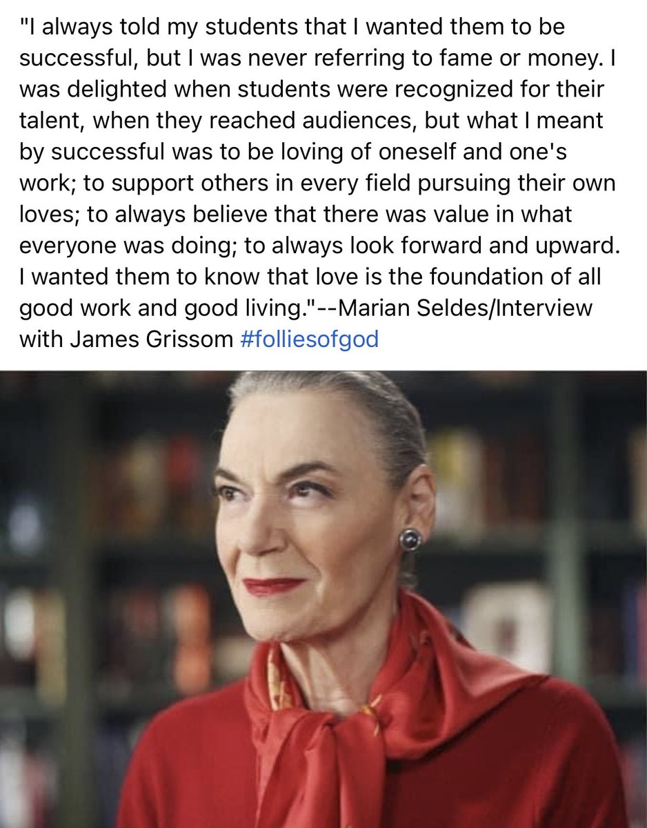 Queen. I wish I could have worked with her, but I am utterly inspired by her whenever I am teaching. ❤️