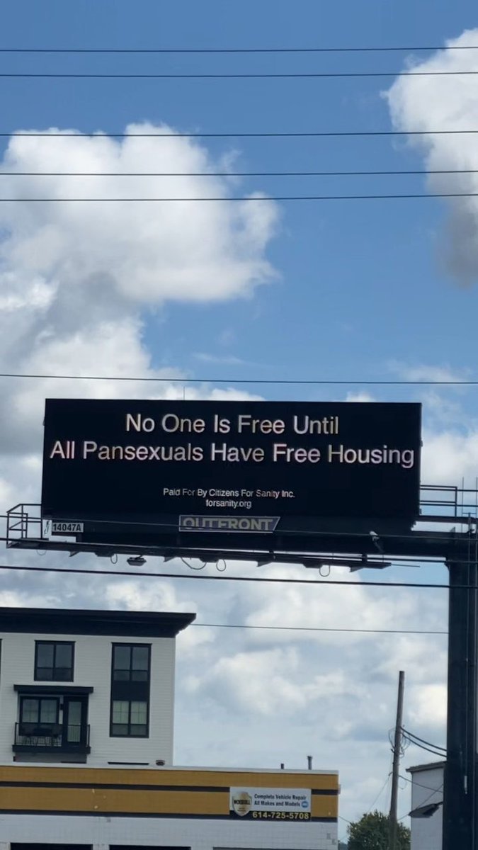 Our billboard in Columbus, Ohio - as just seen on @TuckerCarlson.