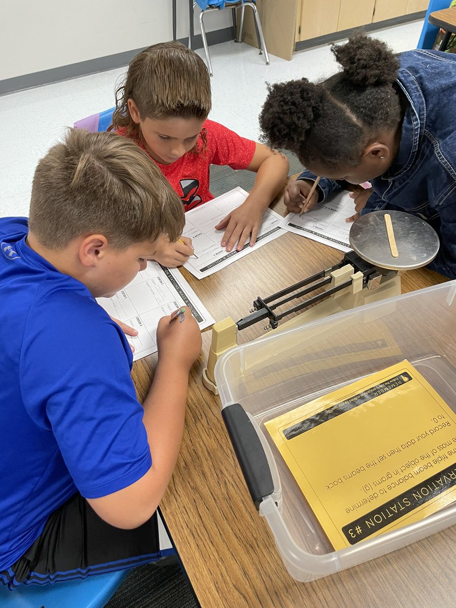 Measuring mass and volume today with Mrs. Drew’s Science Crew <a href="/CaldwellProud/">Caldwell ISD</a> #CaldwellProud