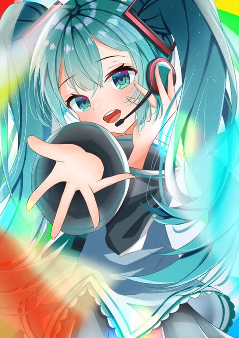 僕としたことが、ミクちゃんのだと言うことを誕生日を忘れて寝てしまうなんて...まだ...間に合うよね...お誕生日おめでとう!!!#初音ミク誕生祭2022 