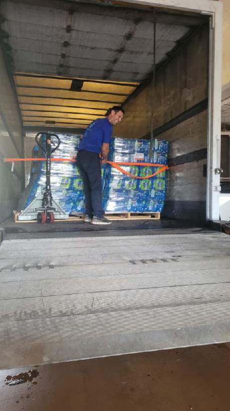 mlinzyffighter's tweet photo. Thank you to #IAFF for being partners with Local 87 Firefighters Union to provide 840 cases of water for Jackson Firefighters to use as drinking water and for use at the firehouses. The water is located at Central Fire Station. #IAFF #Local87 #UnionStrong https://t.co/BCCNKUfCJa