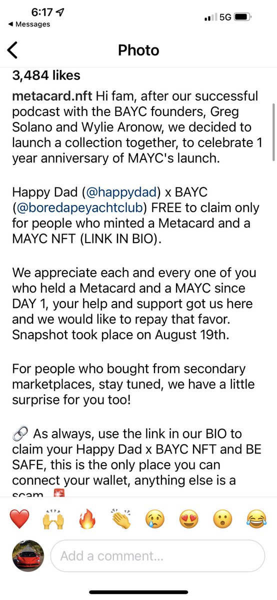 docbdh's tweet photo. @metacard @KyleForgeard @happydad @stevewilldoit scams still coming https://t.co/dnM3BjBf05