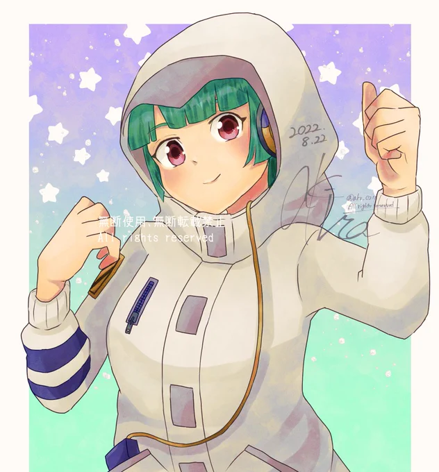 #今月描いた絵を晒そう 今月はいつもよりたくさん描けたし、いろいろなスキン描いたお気に入りはこの辺※無断使用、無断転載禁止※All rights reserved 