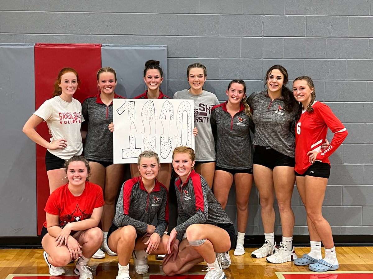 Sandy Valley Varsity Volleyball beats Indian Valley in four sets!  Setter Zoe Ward surpasses 1,000 assists for her career!  Cardinal Pride!!!