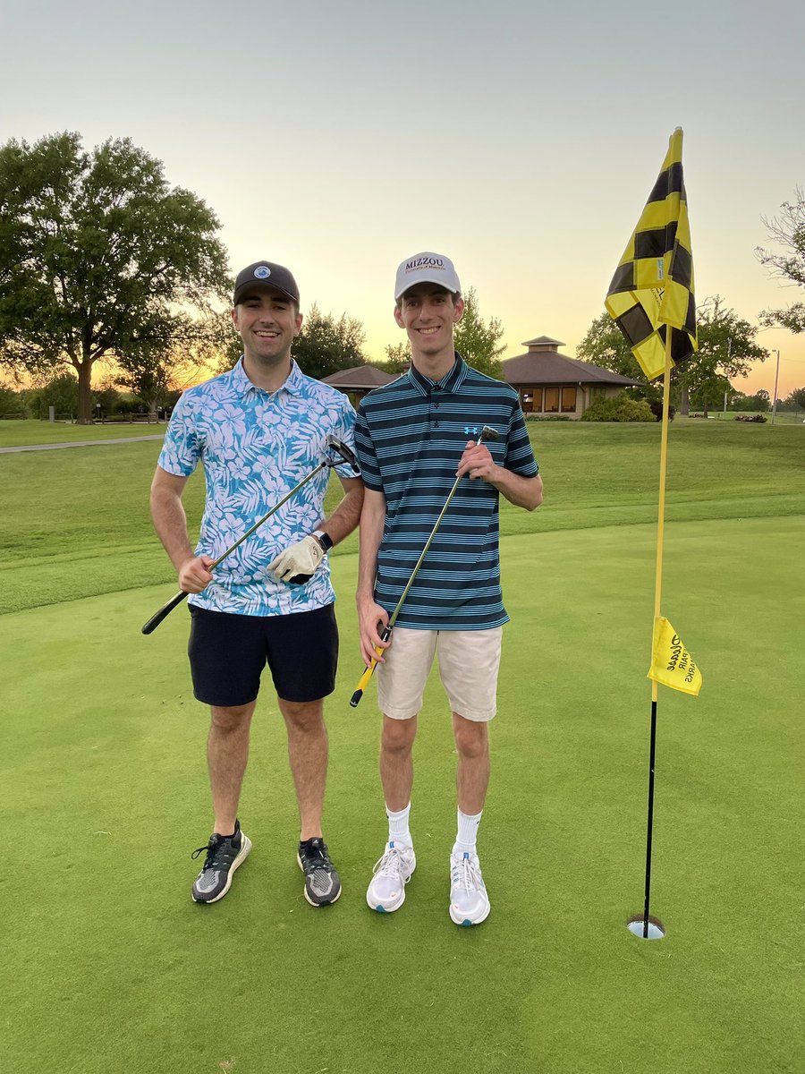 CupOfBroShow's tweet photo. Cup of Bro prevails by 1 stroke… Luke with a big approach shot and then Chase putted out to secure the dub! ⛳️😎 

Well fought.. @DifferentStates https://t.co/0JJcntmdkV