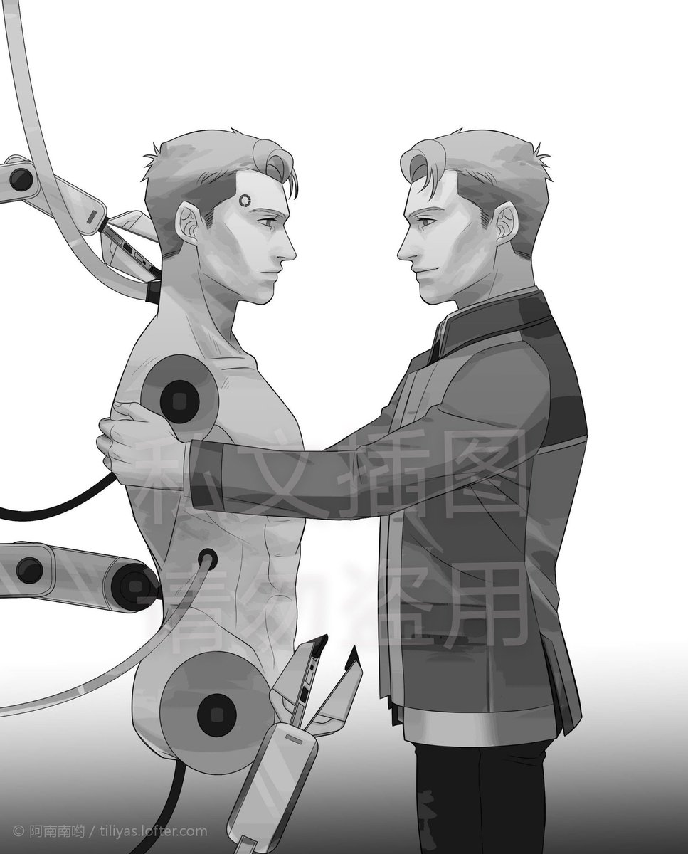 缓慢补档。CONNOR：51&amp;60。是私人文的插图。绘制by熊大咚