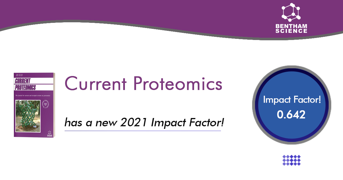 BenthamScienceP's tweet photo. We are thrilled to announce that #CurrProteom received an 𝐈𝐦𝐩𝐚𝐜𝐭 𝐅𝐚𝐜𝐭𝐨𝐫 of 0.642 and a 5-Year IF of 0.622 ➡️ https://t.co/fSD9bLwoz1
#JCR2021 #clarivate #benthamscience #proteomics #proteom
Thanks to ALL the #Editors, #Reviewers and #Authors for contributing! https://t.co/ziS3zQ8RPM