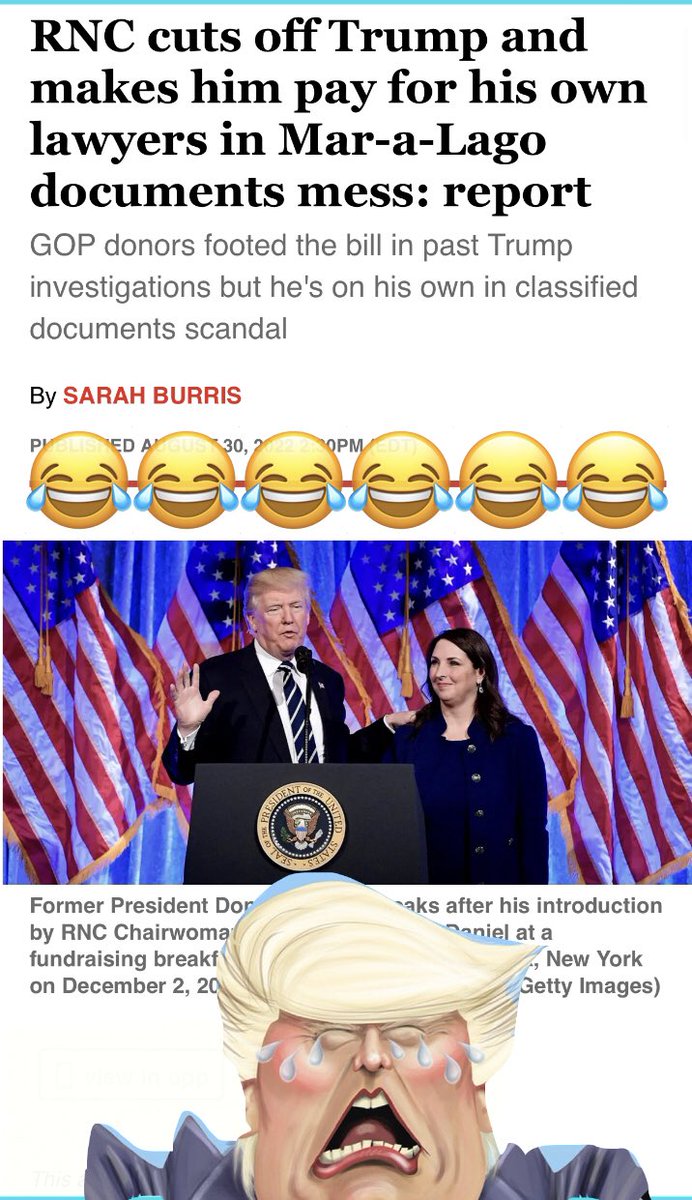 Freedom06243187's tweet photo. @DonaldJTrumpJr Benedict Donald has been  CUT OFFFFFF😂😂😂 https://t.co/m7i7c9bbh2