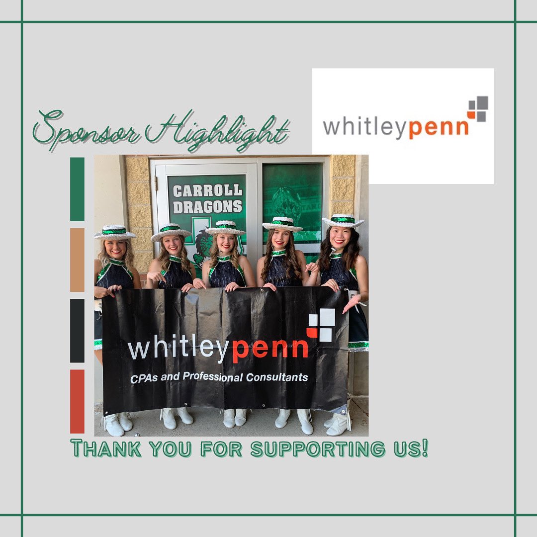 EmeraldBellesTX (@emeraldbellestx) on Twitter photo We love our Emerald Belle Sponsors!
<a href="/whitleypenn/">Whitley Penn</a>
#eb4l #sponsor #bekind #dragonproud #belles #drillteam We love our Emerald Belle Sponsors!
<a href="/whitleypenn/">Whitley Penn</a>
#eb4l #sponsor #bekind #dragonproud #belles #drillteam