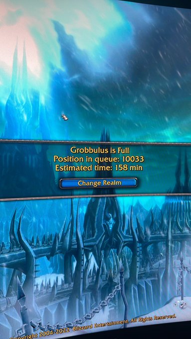 I&rsquo;ll see ya&rsquo;ll in a few hours. https://t.co/q1HO2iH6oY<a href="/tag/wow"class="tags"><span>#wow</span></a><a href="/tag/blizzard"class="tags"><span>#blizzard</span></a><a href="/tag/worldofwarcraft"class="tags"><span>#worldofwarcraft</span></a>