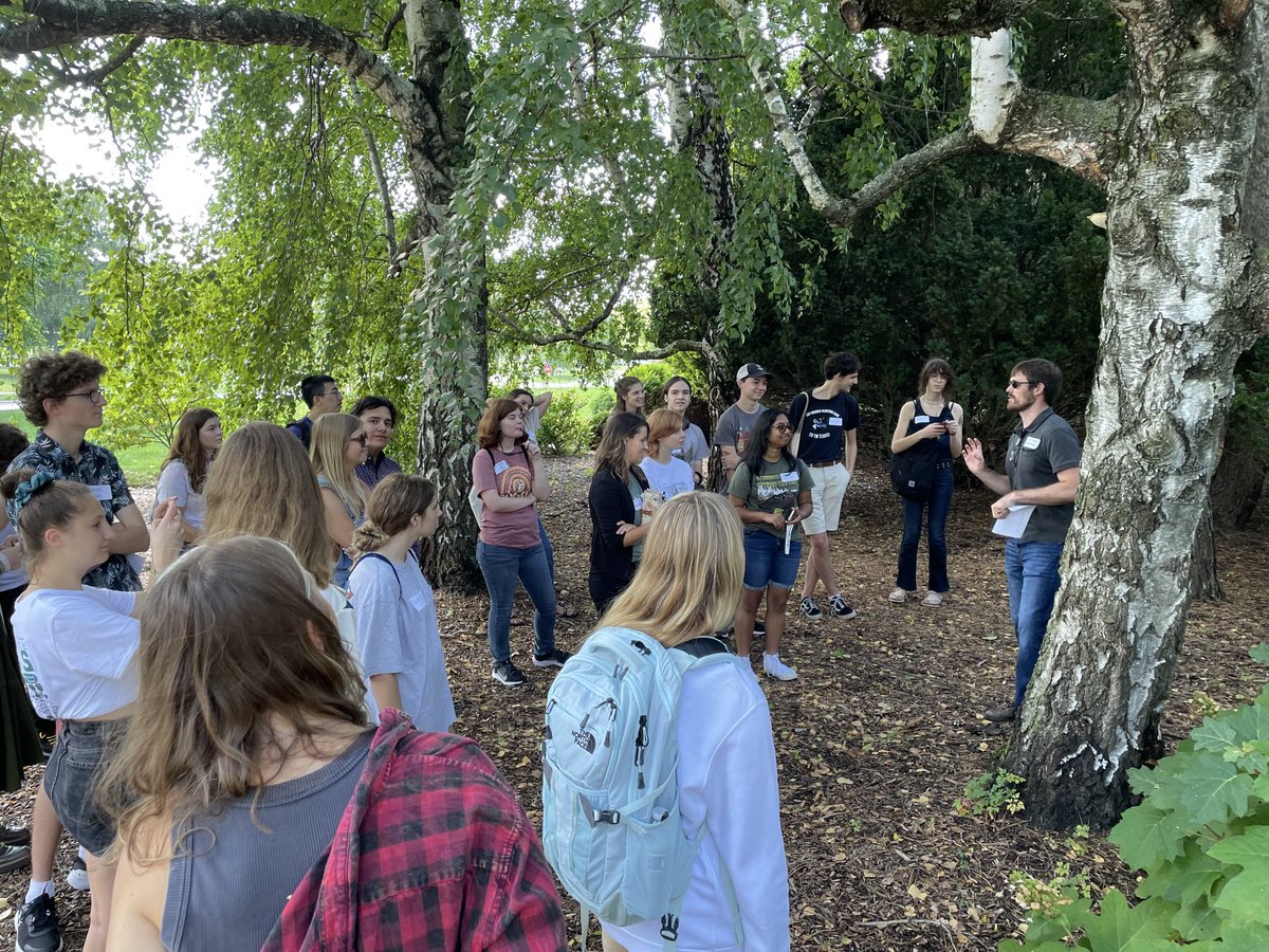 We had a great turnout today for PLB Colloquium!  Thank you to Matt Chansler ⁦⁦⁦for a fantastic tour of the gardens and ⁦<a href="/MSU_Herbarium/">MSU Herbarium</a>⁩! WELCOME to all our new and returning students!! ⁦ ⁦<a href="/UR_at_MSU/">Undergrad Research</a>⁩ ⁦<a href="/MSUNatSci/">MSU College of Natural Science</a>⁩ ⁦⁦⁦<a href="/MSUnews/">MSU News</a>⁩
