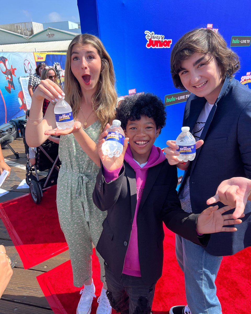 JakariFraser's tweet photo. What an epic event! 
#spideyandhisamazingfriends #MarvelStudios #USOpen #disneyjr https://t.co/1zD11QzhV1