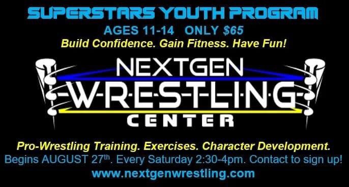 NEXTGENPROWRES's tweet photo. Sign up today or contact us about a free trial! Also sign your child up for our youth Superstar program! #prowrestling #train #fitness https://t.co/TjeTyFC430