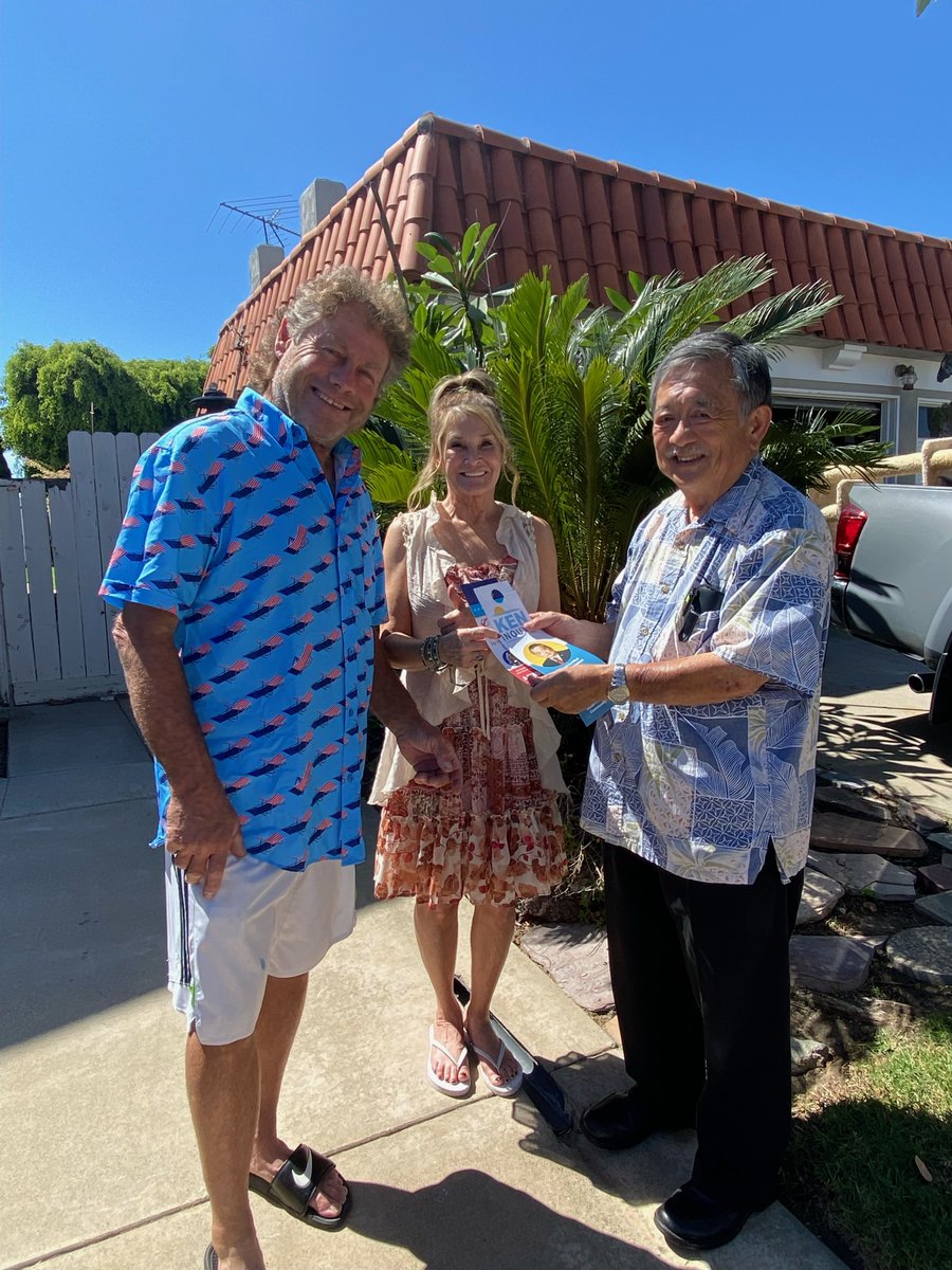 KenInouyeHB's tweet photo. I love getting the opportunity to meet voters and discuss solutions to the most pressing issues in #HuntingtonBeach! I honestly believe that, together, we can leave a better legacy for future generations here in Huntington Beach. https://t.co/HUVcSikAtr