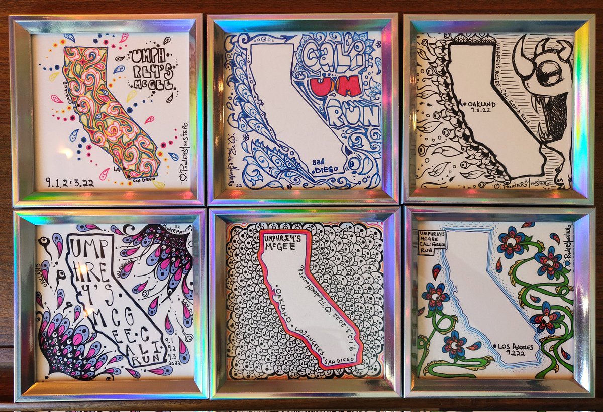 IGPonderMonster's tweet photo. Made some fan art for the upcoming @umphreysmcgee CA run. Sept 1-3 San Diego, LA and Oakland.

2 drops per city, good luck!

• Give Love • Get Love • Much Love • Umph Love •

#umphlove #umphreys #artdrop #music #ragerestrepeat https://t.co/2r9Zqe8ZRJ