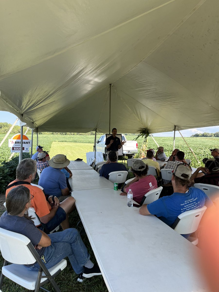CulyAdam's tweet photo. @CoAllianceCoop Covington branch hosted a grower meeting tonight at their plot, great turn out and great information shared. Thank you to all who attended and to the speakers for making this a successful event. https://t.co/P3FeQ8ui1H