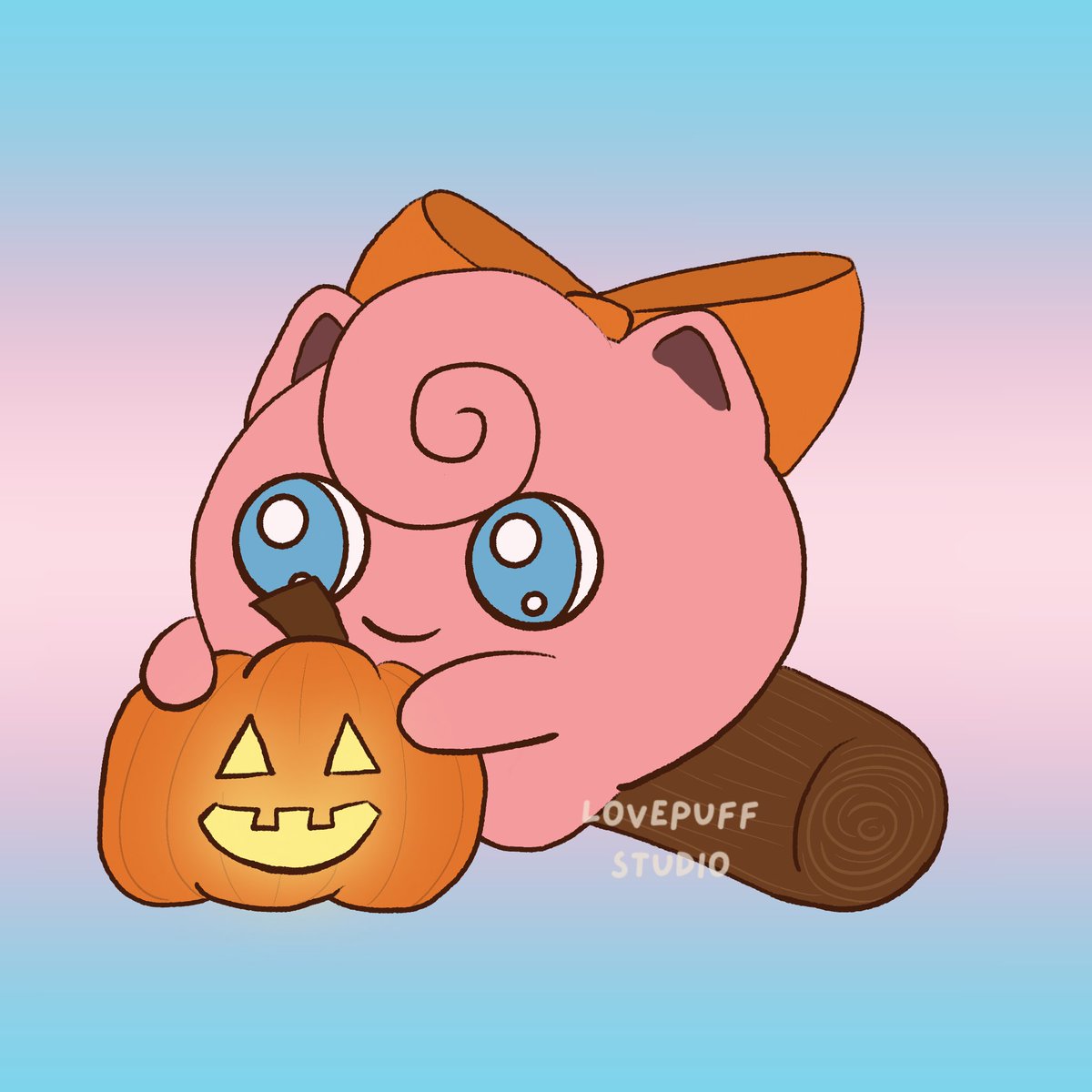 lovepuffstudio's tweet photo. spooky LGBT jigglypuff https://t.co/XqxEW9WND6