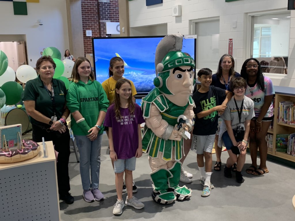 AYLOR is SUPER EXCITED ABOUT Sparty the Spartan beginning his voyage around the world! We’re not really sure as to where he will visit.., that’s the exciting part! #Aylorinspires!