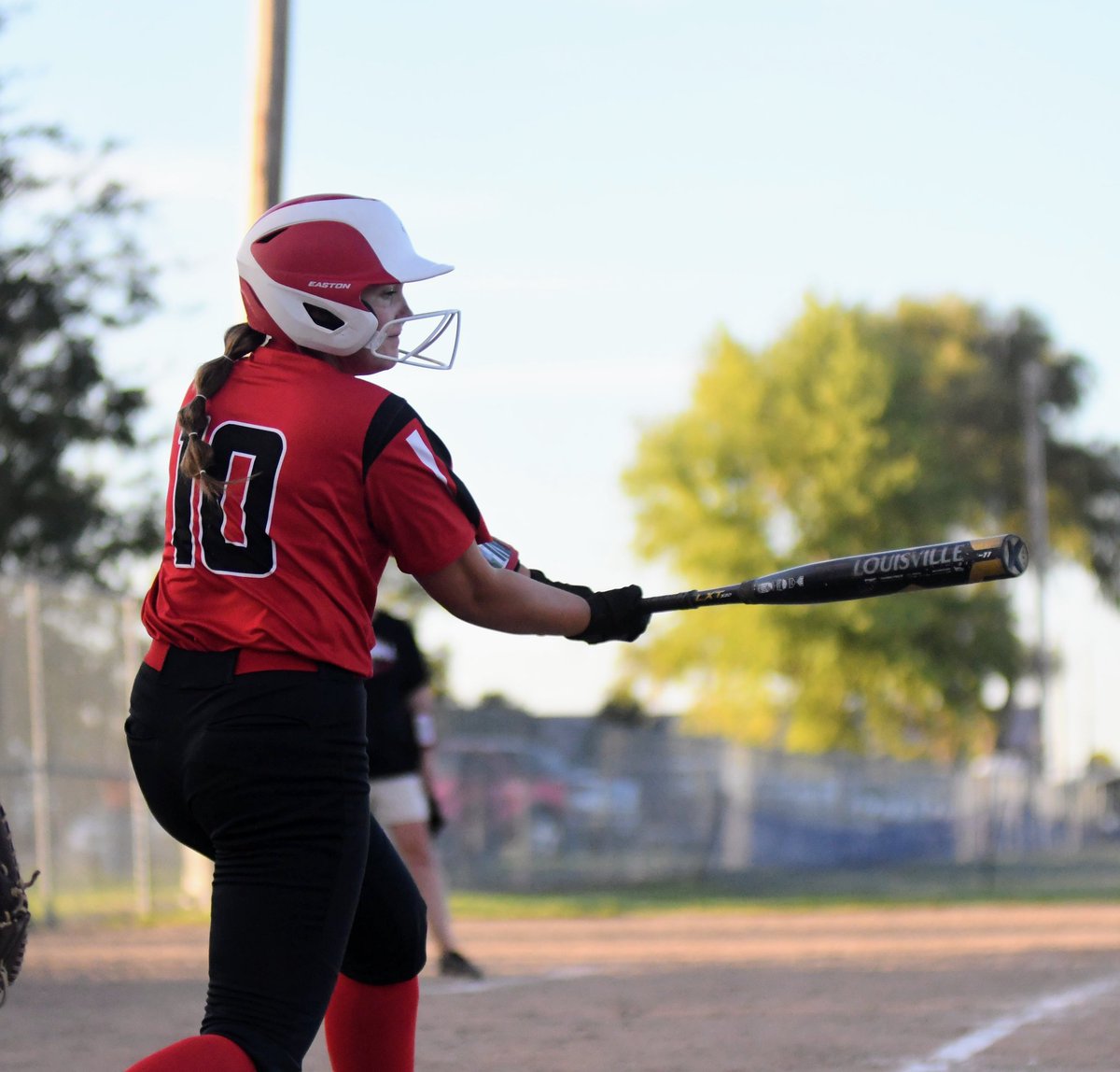 SportsANR's tweet photo. Lucky 13. Eva Fahrnbruch (@efahrnbruch) fans 13 Centennial batters in an 8-0 three-hit shutout winner. #nebpreps https://t.co/jMcBfNKGRb