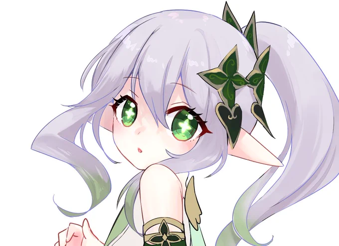 本日深夜、魔神任務の続き生放送します。こちらはナヒーダちゃん没供養。またいつかリベンジしたい。#原神 #ナヒーダ 