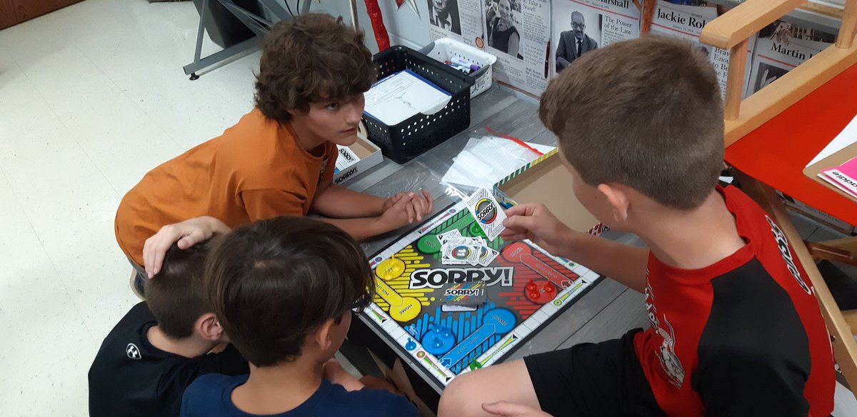 EmJoMom's tweet photo. HUGE thank you to everyone who donated games from our Amazon list! #rainydays #indoorrecess They REALLY wanted to get on chromebooks but then...
Fun watching them interact with each other!! #buildingrelationships @AlvatonElem https://t.co/V2xO5pCQVh