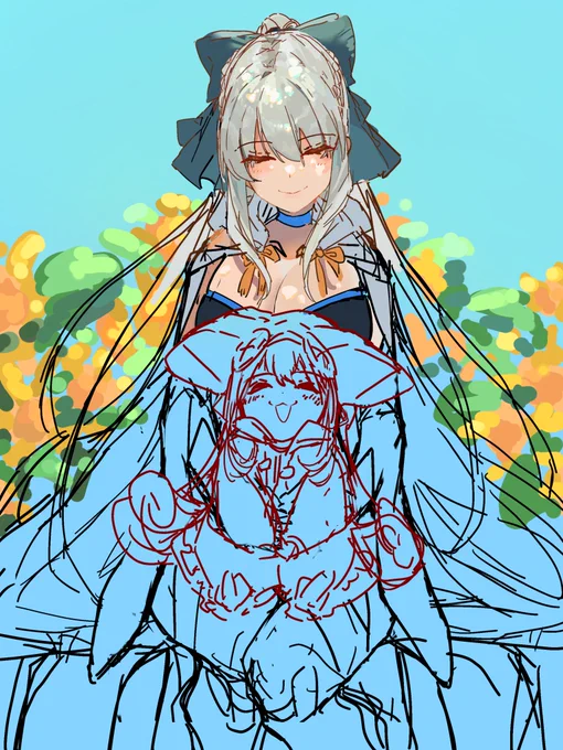 描きかけだけど載せとくね 
