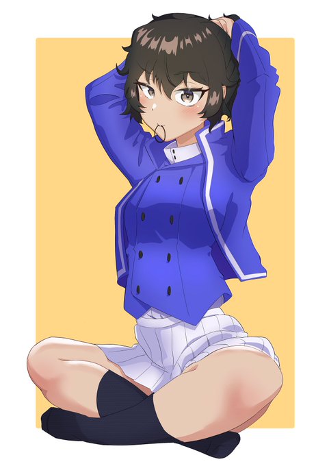 #今月描いた絵を晒そう
ガルパン 