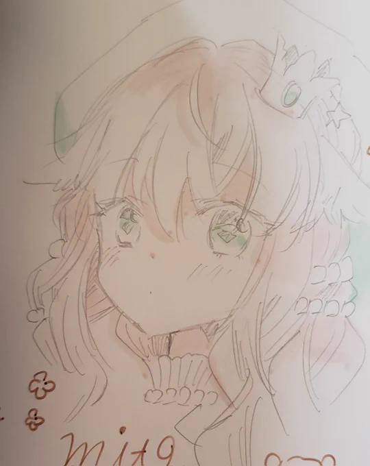 サイン本描いてる抽選当たった方お待ちいただきありがとうございます 