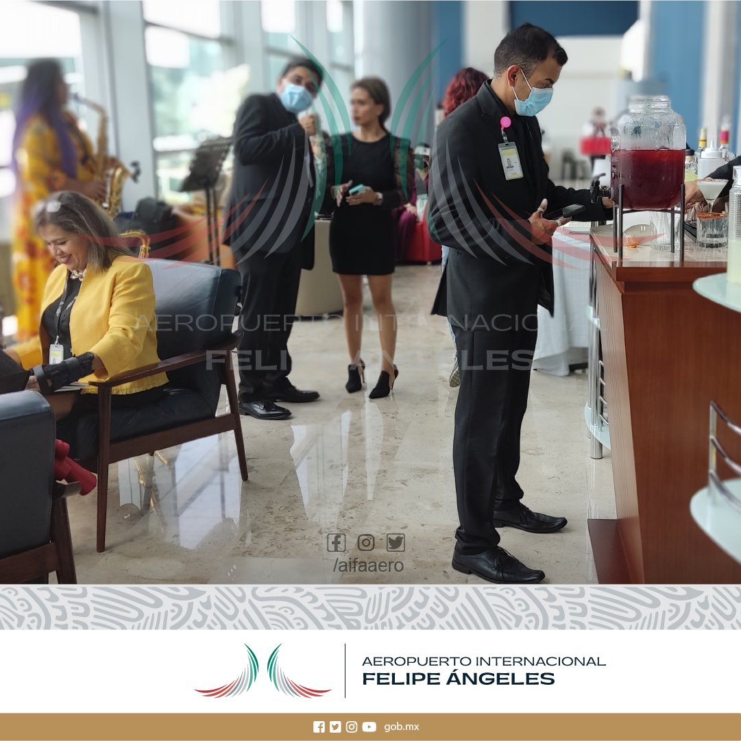 aifaaero's tweet photo. Te esperamos en la Terraza Sala VIP The Grand Lounge Elite, en tu próximo vuelo del Aeropuerto Internacional Felipe Ángeles.

#AIFA #Aeropuerto #FelipeÁngeles #SalonVIP #VIP #Terraza #SalaVIP https://t.co/N3tUIr9wQp