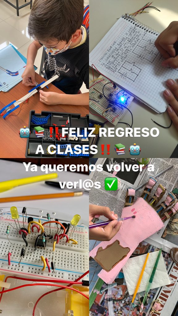 ProtobotsMx's tweet photo. ⭐️📚🤖‼️FELIZ Y EXITOSO REGRESO A CLASES‼️🤖📚⭐️
Protobots desea mucha alegría, paz, compañerismo y aprendizaje para todas y todos.
Ya queremos volver a verles y sobre todo conocer a gente nueva.
Estamos preparando motores para volver.
¡NOS VEMOS MUY PRONTO! 🔜 🤖🖤 https://t.co/k87ReMYlQz