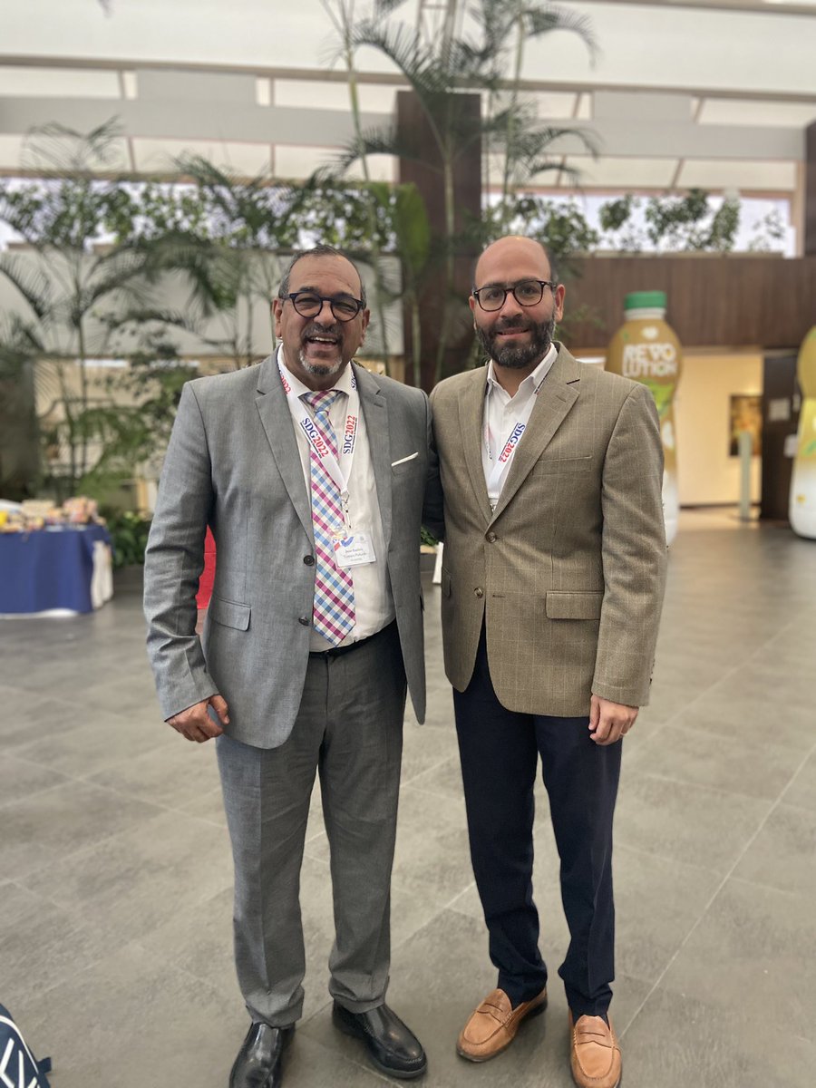 CRreynoso's tweet photo. En compañía de mi muy admirado Tito Ventura presidente del @AIREN_RD en la semana Dominicana en Guatemala 🇬🇹
#SDG2022 https://t.co/4uY2jMIh5g