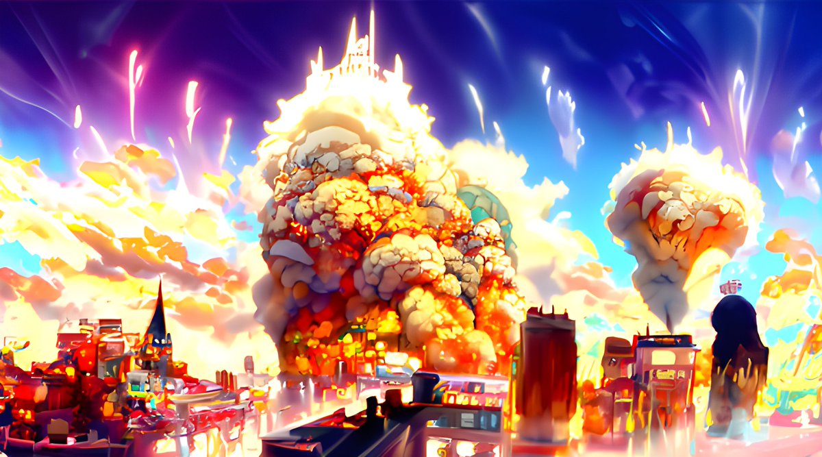 sup space 🧐
Let's destroy some cities 🙃
#nftart #NFT