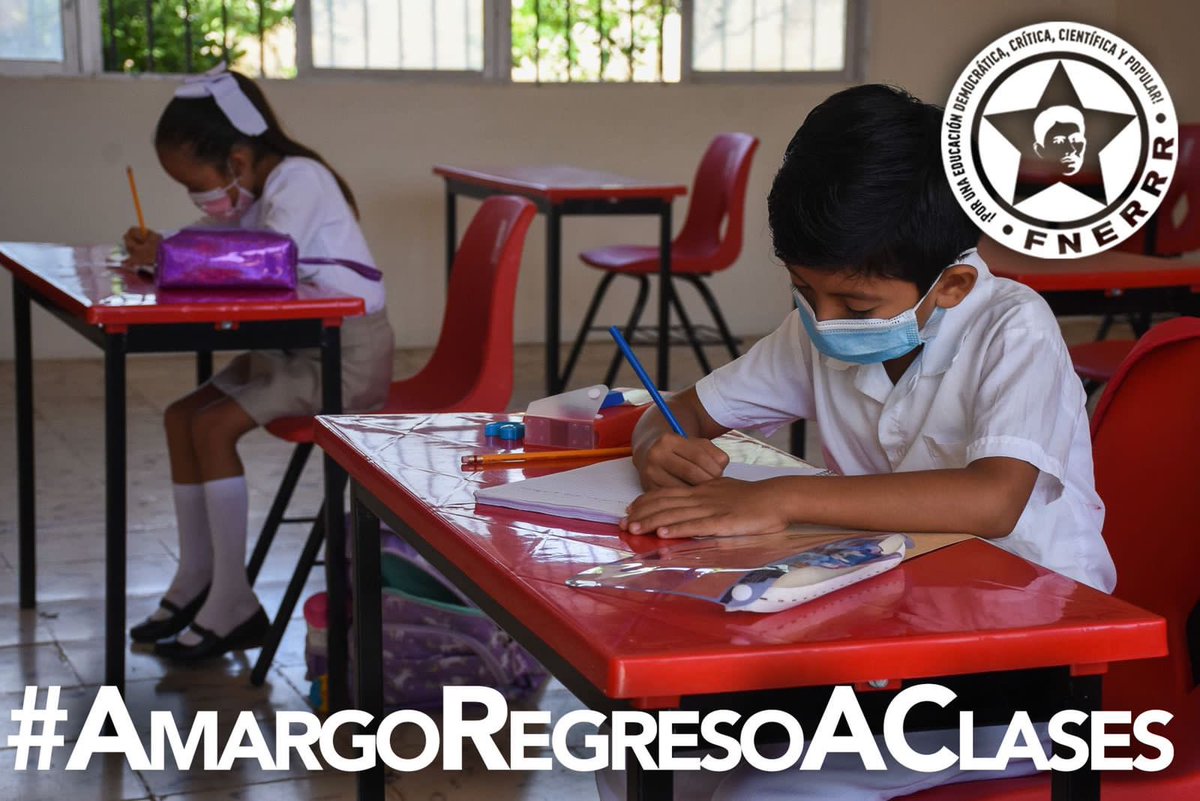 FNERRR_NACIONAL's tweet photo. 📣#AmargoRegresoAClases:

• 24 millones de niños regresaron a clases en un ambiente de rezago educativo y elevados precios de los útiles escolares 💸📚✏️

• No se ha visto ninguna estrategia del @GobiernoMX para hacerle frente al problema. 

¿Qué le espera a la educación? https://t.co/gICw5ksPTG