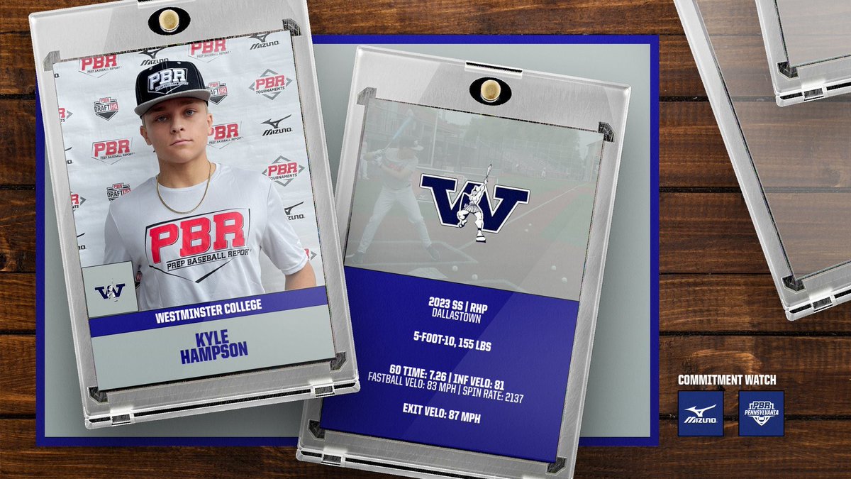 PrepBaseballPA's tweet photo. 🔥Commitment Watch🔥 

2023 SS|RHP @kylehampson34 ( @DallastownB ) @GowagsTeams has committed to @WCTitanBaseball #congrats 

🚨Hampson is the 4️⃣7️⃣th commit from the 2022 PA State Games🚨 

#pbrfamily https://t.co/XJy2w2ganx
