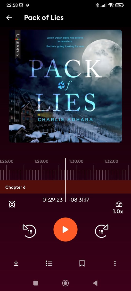 KayALarayne's tweet photo. @Charlie_Adhara  could sneeze on a page &amp; I'd listen to it at this point like it's holy gospel. This book already has me hooked. I loved Eli in the first series and love him even more now ♥️

(Also, I do remember Eli saying to Coop that he'll never fall for a human lol lol lol) https://t.co/mpuXA6nzTb