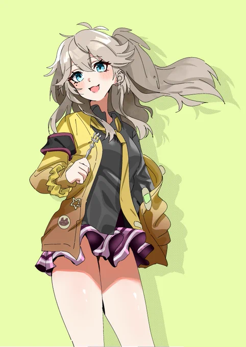 気づかないレベルで申し訳程度の三ツ又槍でダクソ要素 つむぎちゃんを教えてくれてありがとう…… #春日部つむぎ #ギャルの方 