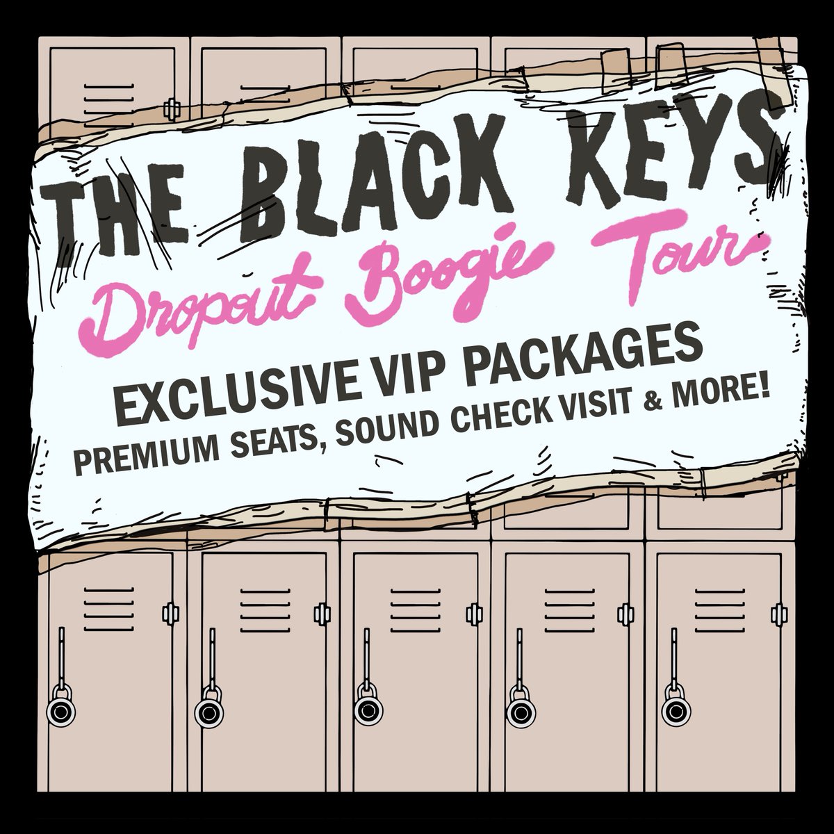 BlossomMusicCtr's tweet photo. Limited @theblackkeys VIP Packages remain for their Sep 9 show! Premium tickets, sound check visit, signed lithograph & more!
Get yours before they sell out at https://t.co/kTB8uNaesL! #DropoutBoogie https://t.co/GcGoqbl1HF