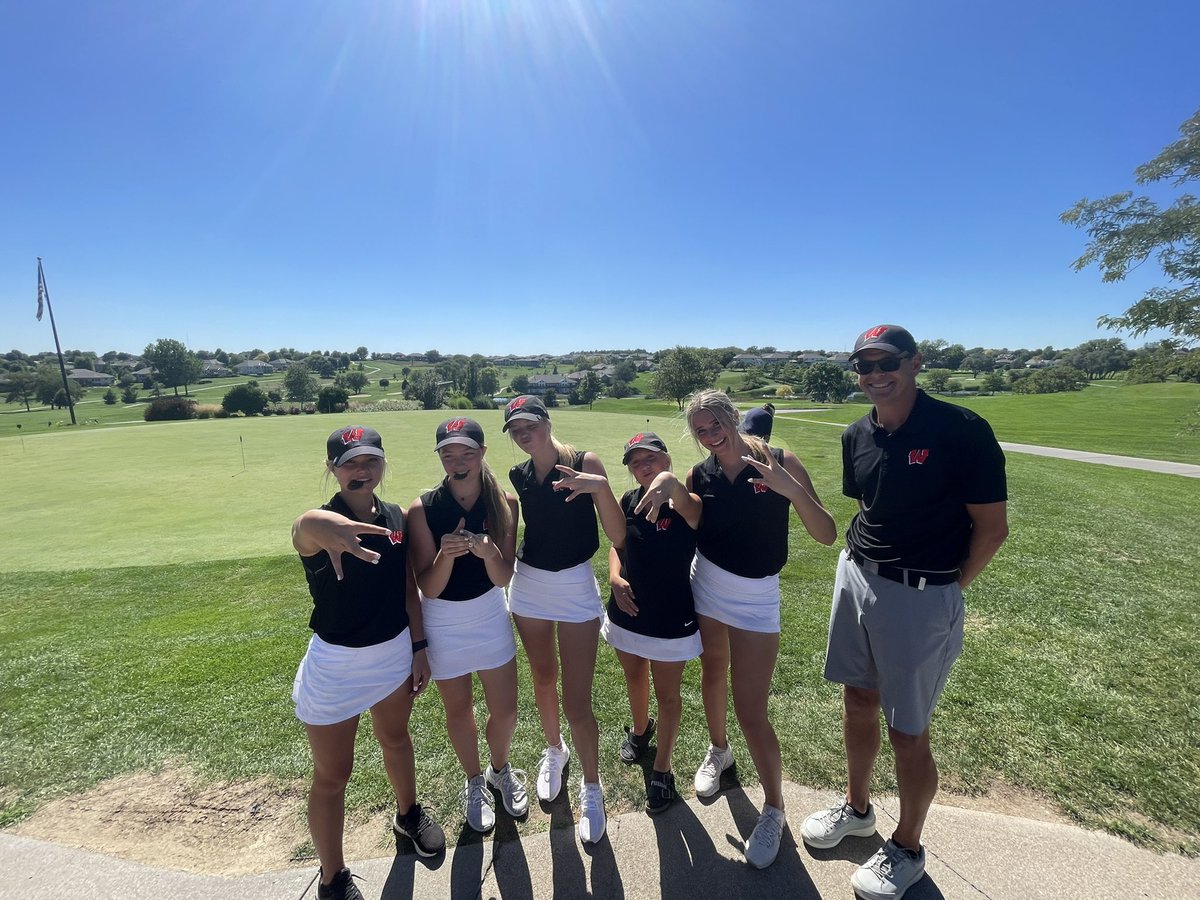 westside_golf's tweet photo. Our team got third place today at the Gretna Invite! @CarlyBea3 came in third with an 84 and @madies394 took home the gold with an 81!🔥🔥🏅����Great day today girls! https://t.co/ReusWDLjRf