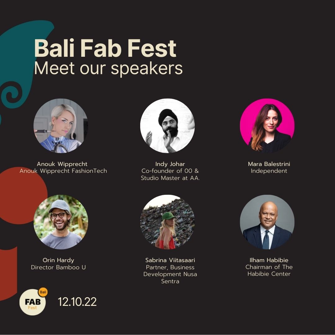 FabFndn's tweet image. #BaliFabFest is here! Join more than 30 international speakers 📆 from October 12-22, 2023 📍 Jimbaran Hub, Bali, Indonesia.

😱Don’t miss out on this opportunity and get your ticket🎟 today: bali.fabevent.org/#tickets

#BaliFabFest #BFF #Emergent #Transformation #Technology #event