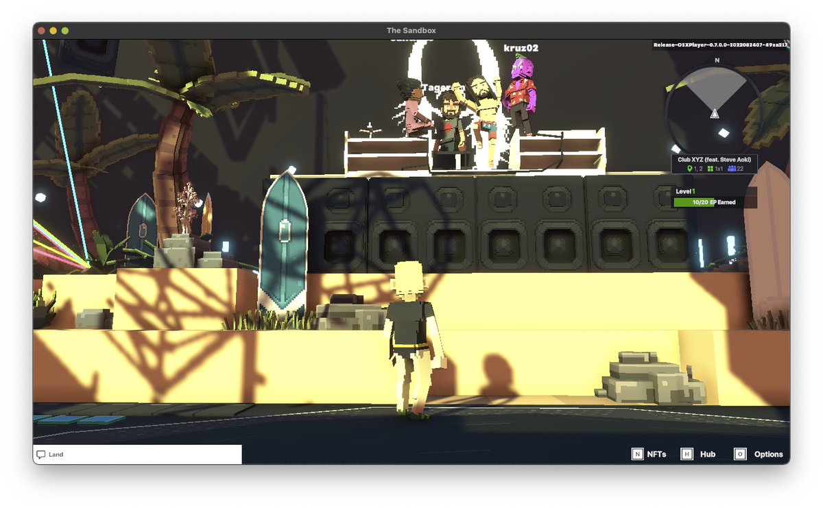 ProjecthorizonE's tweet photo. @TheSandboxGame @steveaoki I just participated in the #SandboxAlphaS3Giveaway for a chance to win 500 SAND! On stage with Steve Aoki, check out my screenshot below!
👇 https://t.co/gwxbhg944g