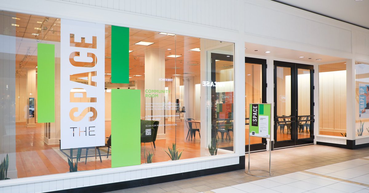 Celebrate your little ones or host your next event in The Space! A complimentary community room perfect for your next meeting or birthday party. Visit our website for more info.