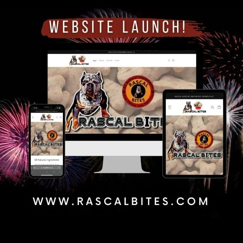 SDeutrell's tweet photo. TREATS THAT ARE DOG APROVED🐾 #NEWMONEYKENNELS #tuesdayvibe #Rascalbites.com #tweeter https://t.co/hArghs0wwx