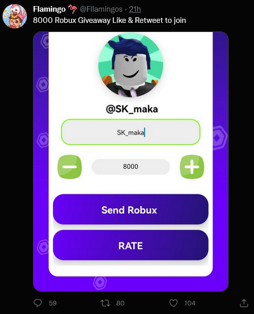 RoNews_RTC's tweet photo. no fucking way people belive this shit.. guys dont repost it and dont like it u will get NOTHING #roblox https://t.co/YaxoWakyOm