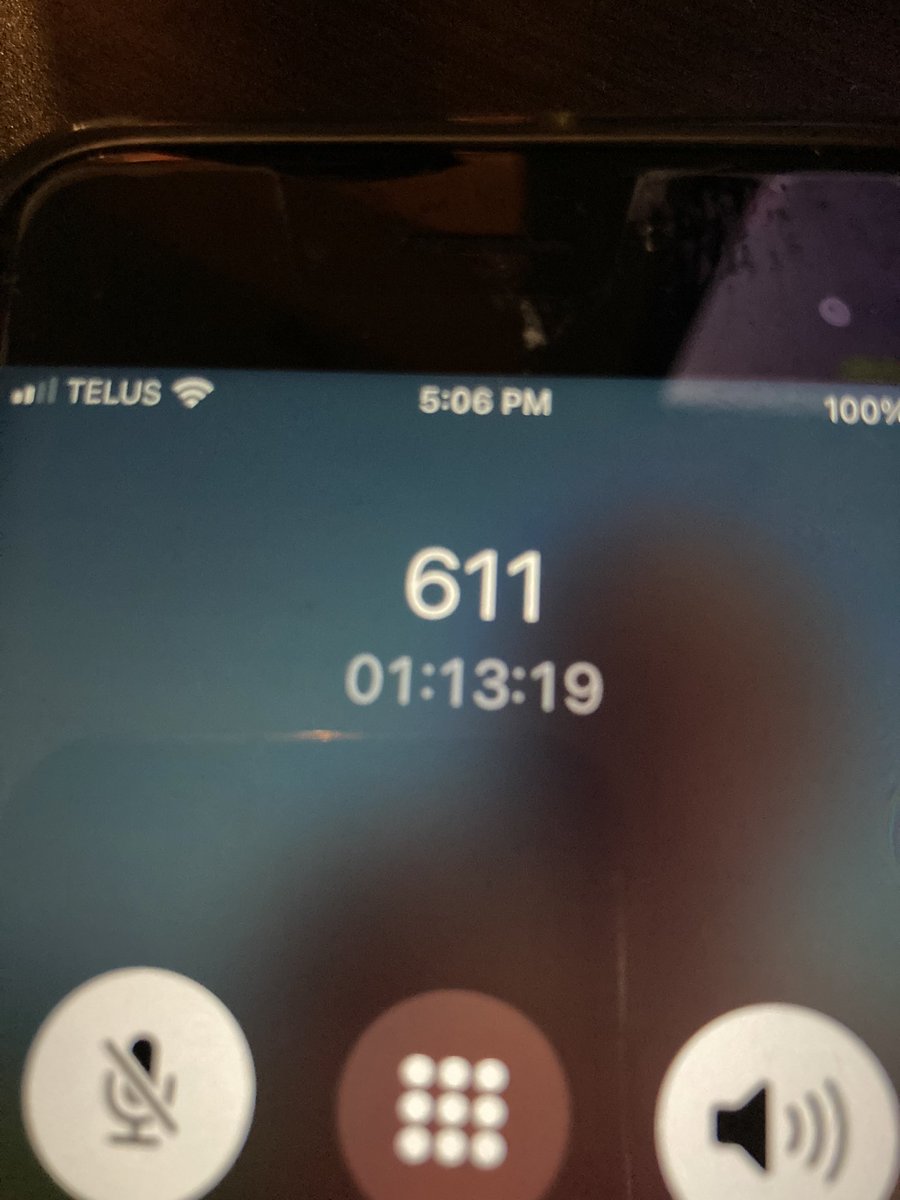 yummuylab's tweet photo. @TELUSsupport how is it acceptable to keep customer in queue over an hour and still going? https://t.co/rbVW5pXGQX