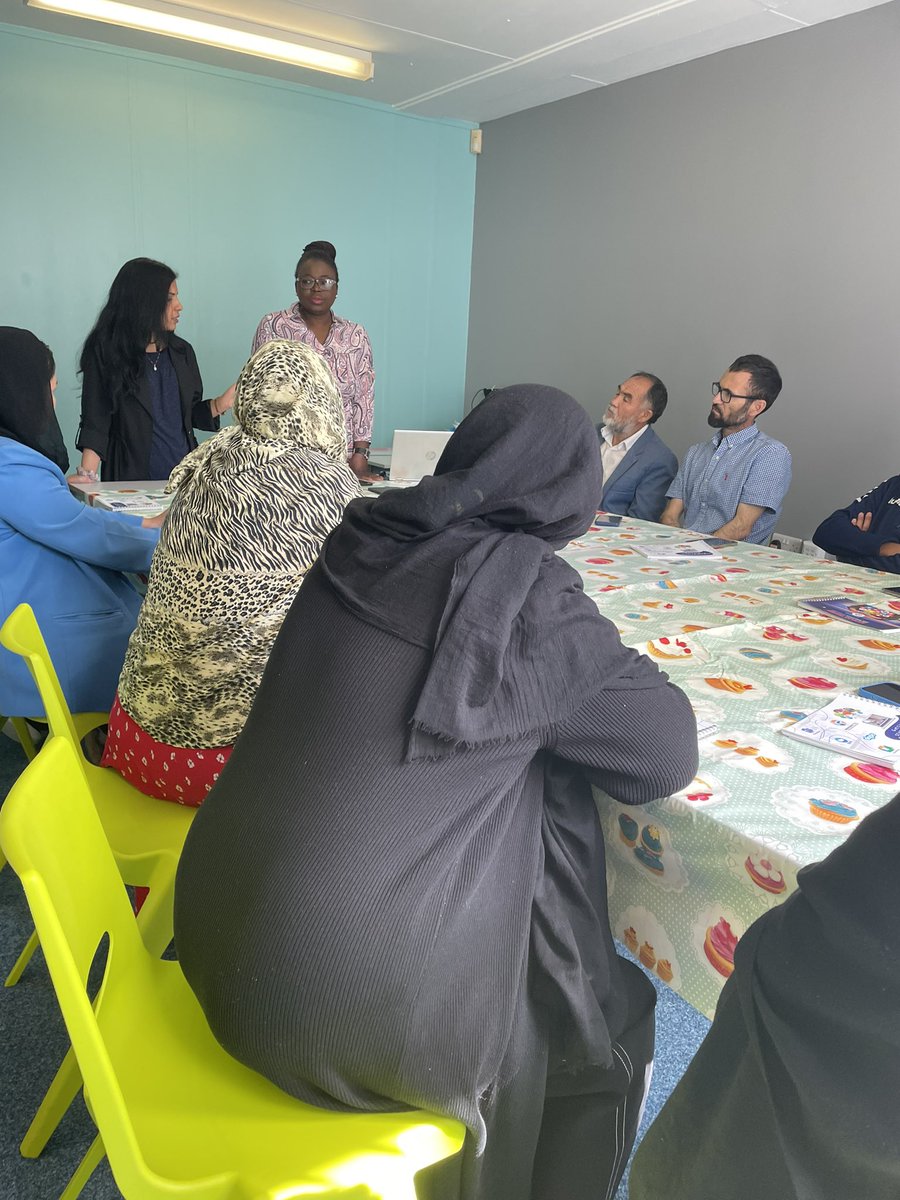 It was exciting meeting these keen learners who were happy to embrace digital technology despite the language barrier. With the help of an interpreter we kicked off on a smooth ride. I can’t wait to see what lies ahead 😍😊 <a href="/yecraig/">Yetunde Elebuibon</a> <a href="/UnLtd/">UnLtd</a> <a href="/TNLComFund/">The National Lottery Community Fund</a> <a href="/GoodThingsFdn/">Good Things Foundation</a>