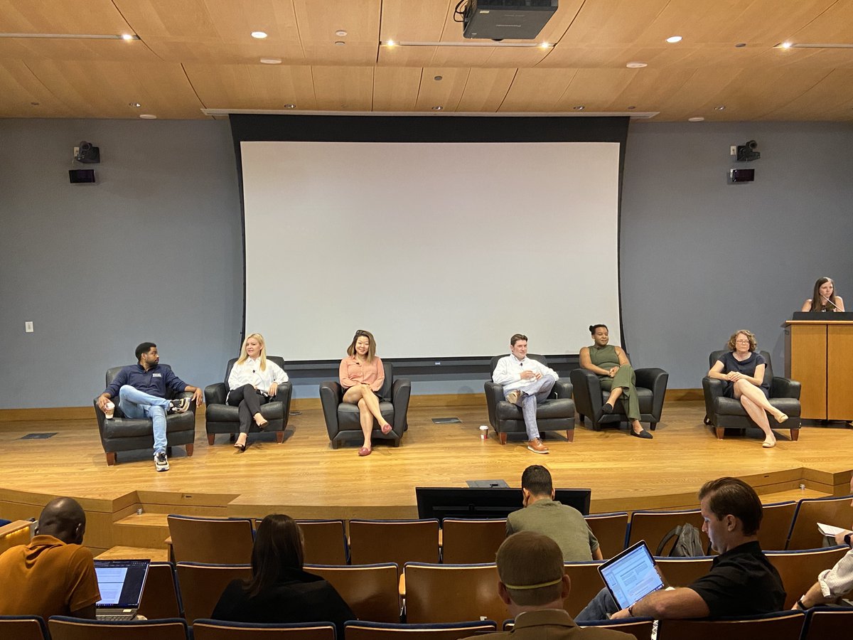 washuolin's tweet photo. This weekend, our PMBA 53 students attended GO! Week ahead of the new school year with a resource fair and a DEI workshop, began their first course on Saturday and participated in our first ever orientation student panel.
Welcome to Olin, PMBA 53!
#PMBA #Olin #GOWeek https://t.co/De7PBKtS3K