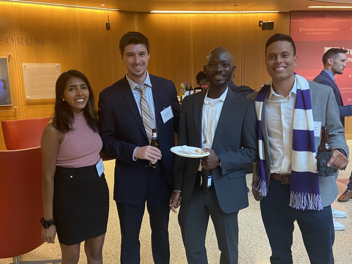 washuolin's tweet photo. This weekend, our PMBA 53 students attended GO! Week ahead of the new school year with a resource fair and a DEI workshop, began their first course on Saturday and participated in our first ever orientation student panel.
Welcome to Olin, PMBA 53!
#PMBA #Olin #GOWeek https://t.co/De7PBKtS3K