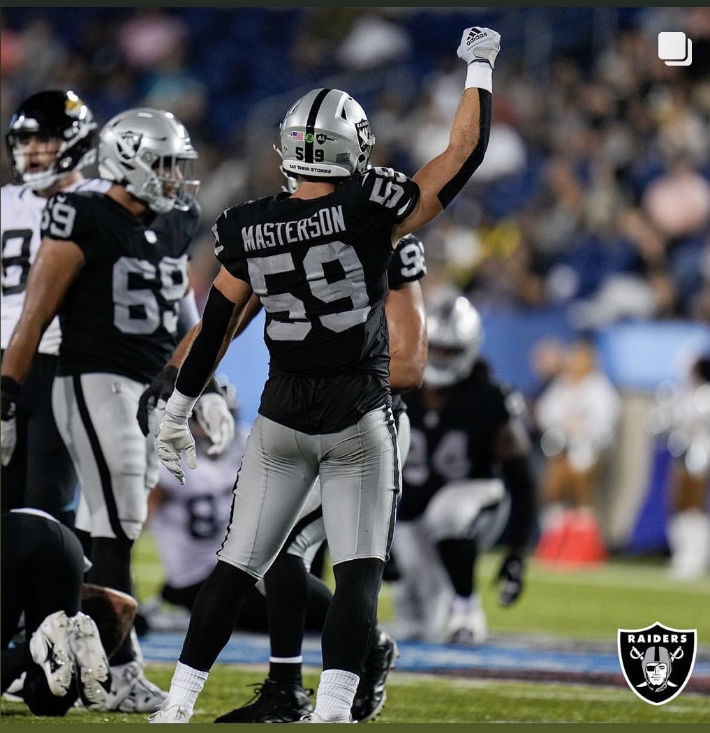 Coach_Hartz_2's tweet photo. Couldn’t be prouder of @collierschools and @GCSharks alumni @LukeMasterson12 for making dreams a reality and making the 53 man roster for the @Raiders Special player and even better person! https://t.co/Nx0jB8TcjT