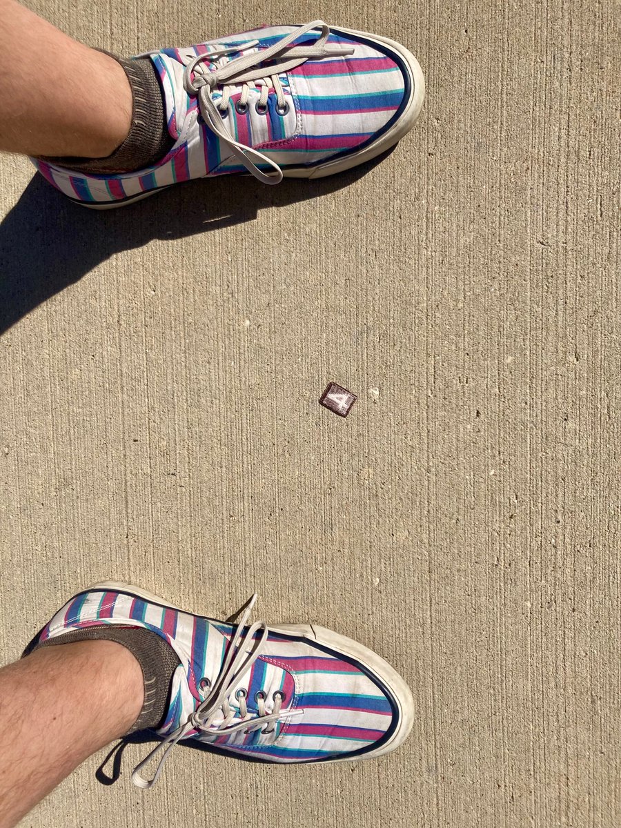EdMakowski's tweet photo. I’m an Edmund the 4th and just stumbled on a random ‘4’ patch on the sidewalk in Beaver Dam, Wisconsin.
#whoaman #whatdoesitallmean https://t.co/0xGshsyTsr
